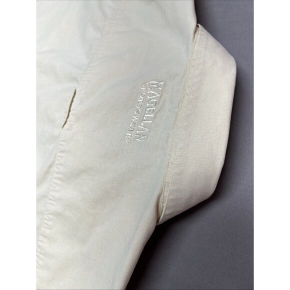 MAGELLAN SPORTSWEAR FISHING SHIRT 100% COTTON BUTTON UP YELLOW MEN'S SIZE XXL - Picture 13 of 16